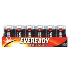 Pilas Eveready D X12